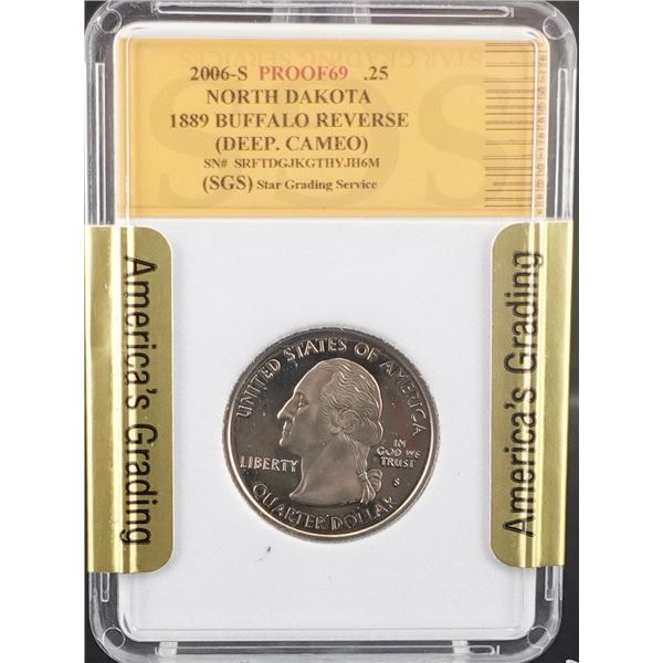 2006-S North Dakota State Quarter