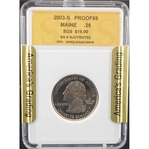 2003-S Maine Washington Quarter