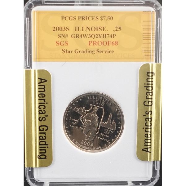 2003-S Illinois Quarter