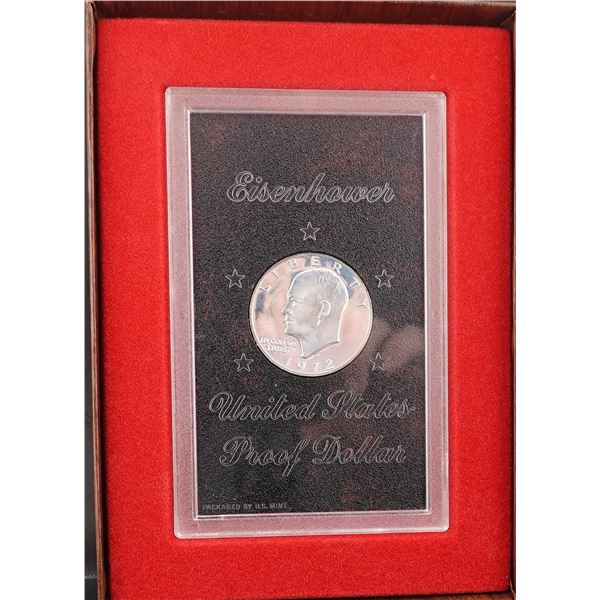 1972-S Silver Ike Dollar GSA