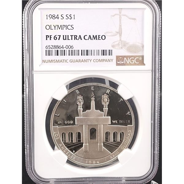 1984-S Olympics Coin