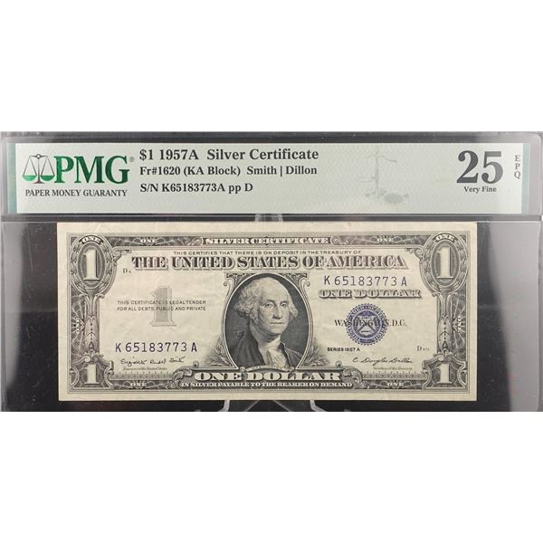1957-A $1 Silver Certificate