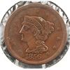 Image 1 : 1856 Braided Hair Large Cent