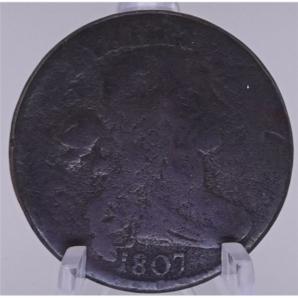 1807 Draped Bust Large Cent
