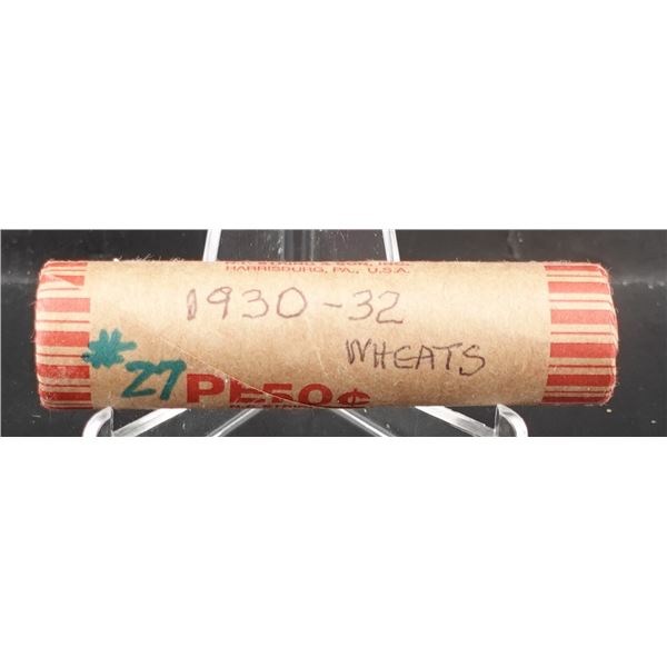 Roll of 1930-32 Wheat Cents
