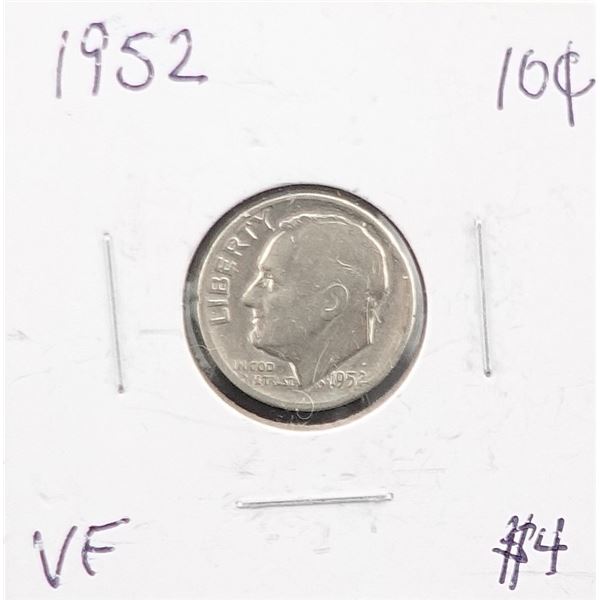 1952 Roosevelt Dime