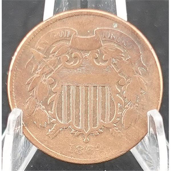 1864 Two Cent Piece