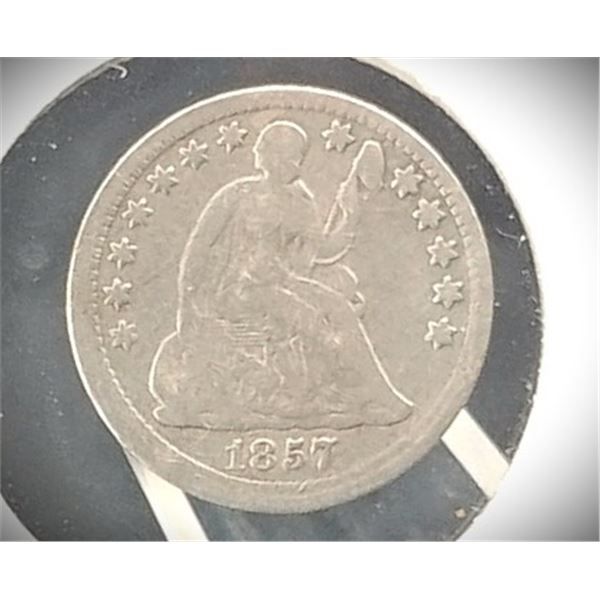 1857 Seated Half Dime