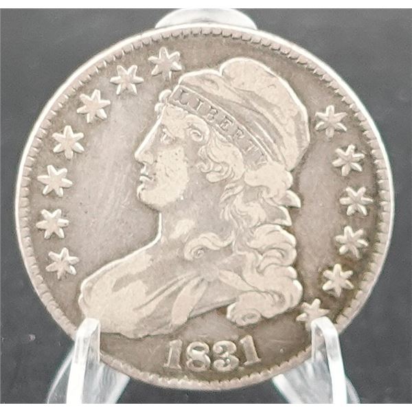 1831 Caped Bust Half Dollar