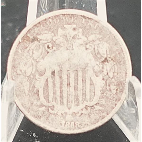 1868 Shield Nickel