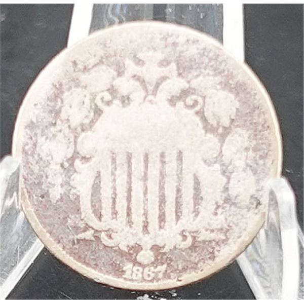 1867 Shield Nickel