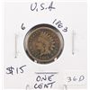 Image 1 : 1863 Indian Head Cent