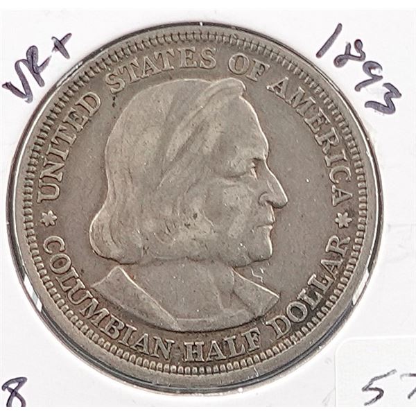 1863 Columbian Commemorative Half Dollar