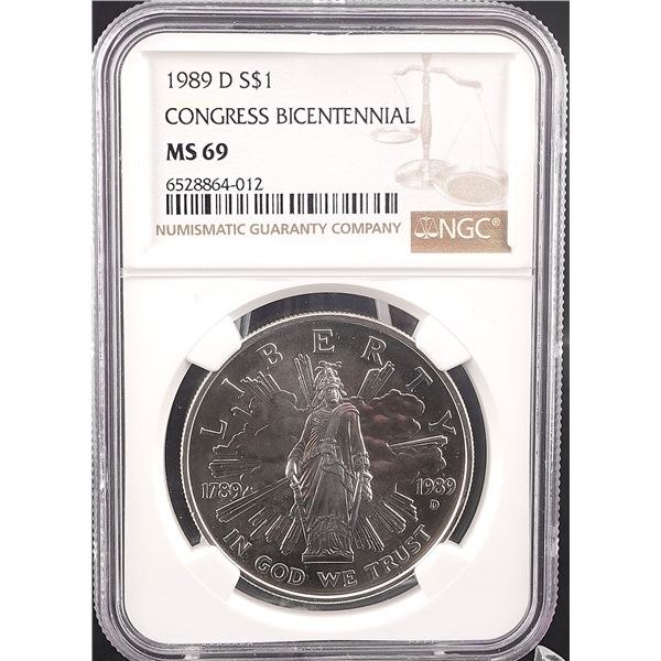 1989-D Congress Bicentennial Coin