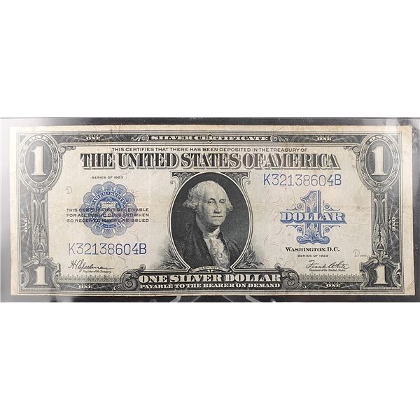 1923 $1 Silver Certificate