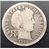 Image 1 : 1916-S Barber Dime