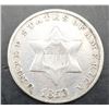 Image 1 : 1853 3 Cent Coin