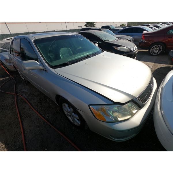 TOYOTA AVALON 2001 T-DONATION
