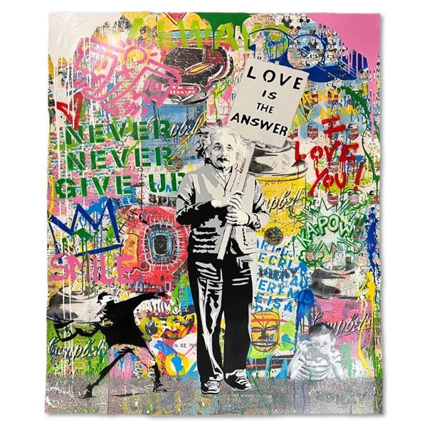 Einstein by Mr Brainwash Original