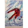 676  Mark King Down Hill Skier 1978