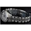 Image 9 : Rolex Ladies Quickset Stainless Steel White Diamond And Sapphire Datejust Wristw