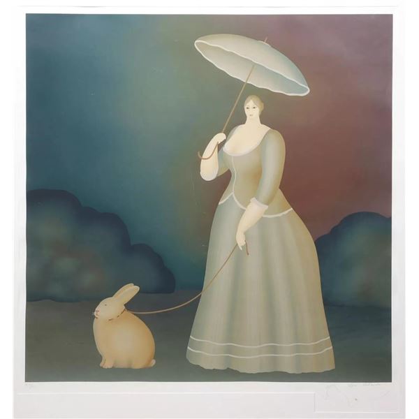 Igor Galinin Lady with Parasol