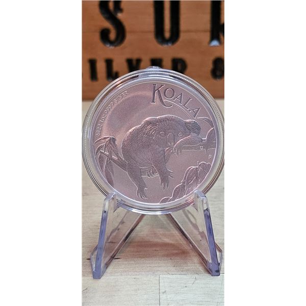 Lot 29-1) 1 oz Buffalo Indian Head Silver