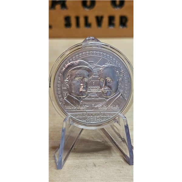 Lot 30-1) 1 oz Wright Brothers Silver