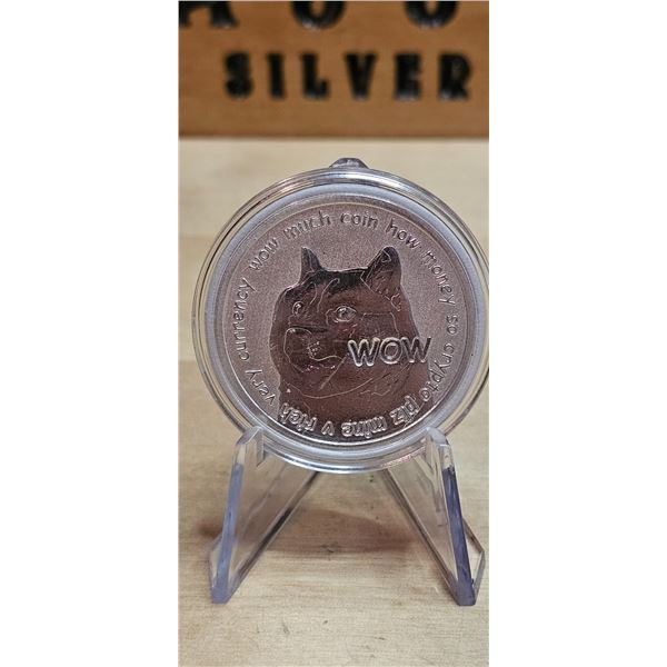 Lot 39-1) 1 oz Crypto Money Silver