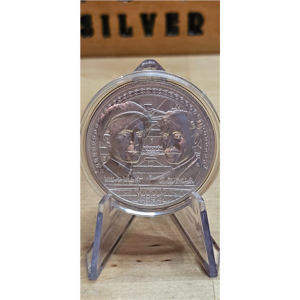 Lot 48-1) 1 oz Wright Brothers Silver