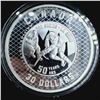 Image 2 : RCM 2022 $30 Fine Silver Coin - 50th Anniversary of the Summit Series 62.69g 99.99% Silver