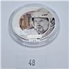 Image 1 : 2016-2017 Upper Deck Grandeur Daniel Sedin One Troy Ounce Coin 99.99% Silver 1 of 5000