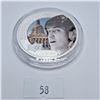 Image 1 : 2016-2017 Upper Deck Grandeur Wayne Gretzky One Troy Ounce Coin 99.99% Silver 1 of 5000