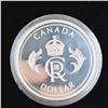 Image 2 : RCM 2023 Proof Silver Dollar - His Majesty King Charles III's Royal Cypher 23.17g 99.99% Silver