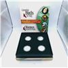 Image 1 : RCM 1999 Sterling Silver Fifty Cent Four Coin Set - Canada's Birds of Prey 37.2g 92.5% Silver Loose