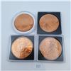 Image 2 : Four Copper Bullion Coins 1oz Each