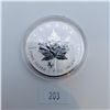 Image 1 : RCM 2014 $5 Silver Maple Leaf - Year of the Horse 1oz 99.99% Silver