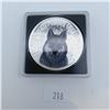 Image 1 : 2014 Niue $2 West Siberian Laika Silver Plated Coin