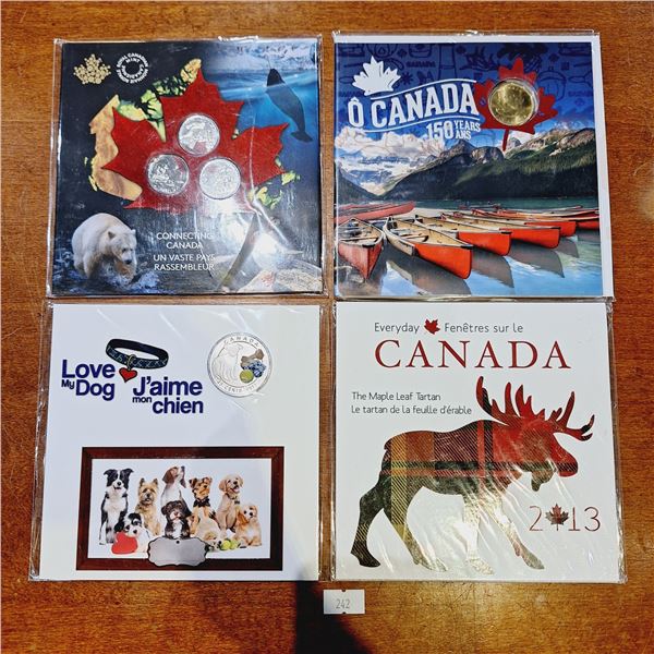Four RCM Coin Sets
