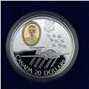 Image 2 : RCM $20 Silver Coin - Powered Flight In Canada: CT-114 Tutor 31.103g 92.5% Silver