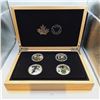 Image 1 : RCM 2015 $15 Fine Silver Four-Coin Set - National Heroes 92.68g 99.99% Silver