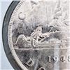 Image 3 : 1948 Canadian Silver Dollar 80% Silver