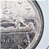 Image 4 : 1948 Canadian Silver Dollar 80% Silver