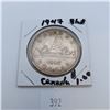 Image 1 : 1947 Canadian Silver Dollar 80% Silver