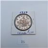 Image 1 : 1949 Canadian Silver Dollar 80% Silver