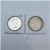 Image 2 : 1962, 1963 Canadian Silver Dollars 80% Silver