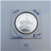 Image 1 : RCM 2010 Silver Proof Dollar 25.175g 92.5% Silver