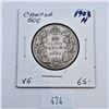 Image 1 : 1903H 50 Cent Canadian Sterling Silver Coin