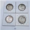 Image 2 : 1916, 1917, 1918, 1919 50 Cent Canadian Sterling Silver Coins