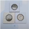 Image 2 : 1945, 1946 50 Cent Canadian 80% Silver Coins